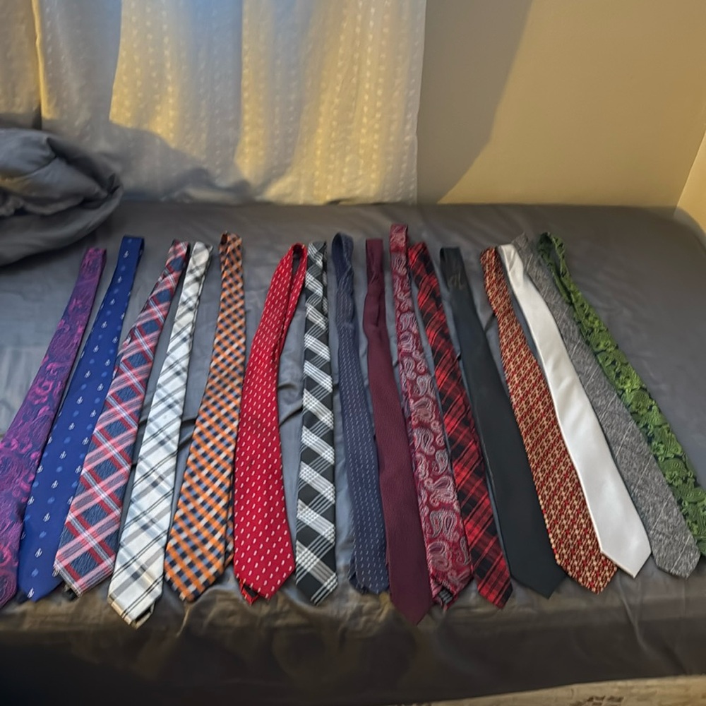 Selling all of these ties